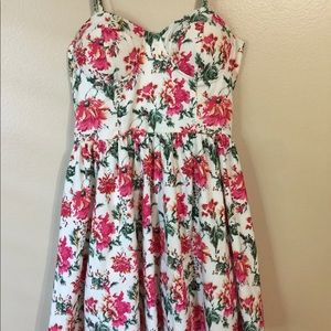 A flower dress